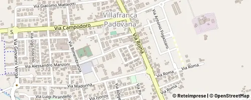 Mappa Villafranca Padovana
