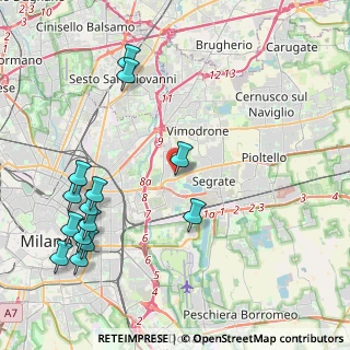 Mappa Via Alessandro Volta, 20090 Segrate MI, Italia (5.145)