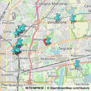 Mappa Via Alessandro Volta, 20090 Segrate MI, Italia (2.68867)