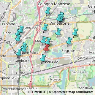 Mappa Via Alessandro Volta, 20090 Segrate MI, Italia (2.0405)