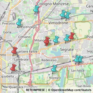 Mappa Via Alessandro Volta, 20090 Segrate MI, Italia (2.56462)