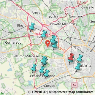 Mappa Via Ottone Rosai, 20151 Milano MI, Italia (3.93286)