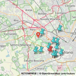 Mappa Via Ottone Rosai, 20151 Milano MI, Italia (4.40615)