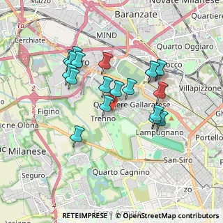Mappa Via Ottone Rosai, 20151 Milano MI, Italia (1.62789)