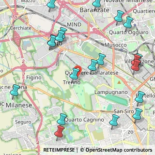 Mappa Via Ottone Rosai, 20151 Milano MI, Italia (2.8505)