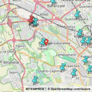 Mappa Via Ottone Rosai, 20151 Milano MI, Italia (3.07188)