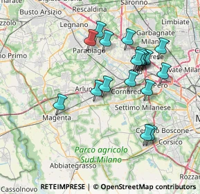 Mappa Via Kennedy, 20018 Sedriano MI, Italia (7.04842)