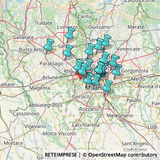Mappa Via Mafalda di Savoia, 20151 Milano MI, Italia (9.68895)