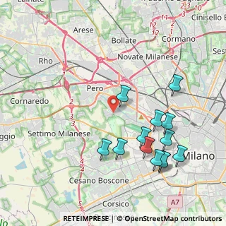 Mappa Via Mafalda di Savoia, 20151 Milano MI, Italia (4.30846)
