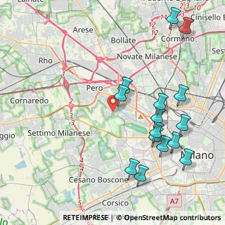Mappa Via Mafalda di Savoia, 20151 Milano MI, Italia (4.74333)