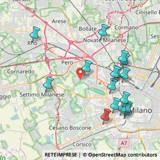 Mappa Via Mafalda di Savoia, 20151 Milano MI, Italia (4.65563)