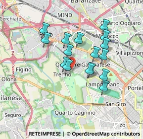 Mappa Via Mafalda di Savoia, 20151 Milano MI, Italia (1.47)