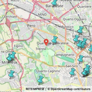 Mappa Via Mafalda di Savoia, 20151 Milano MI, Italia (3.682)