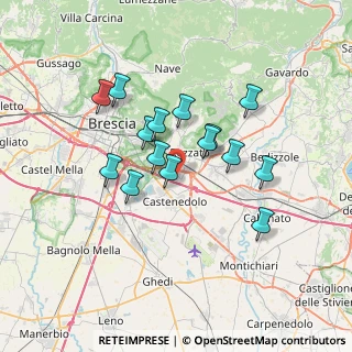 Mappa Via Paolo VI, 25086 Rezzato BS, Italia (5.754)