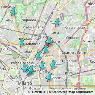 Mappa Via Nino Oxilia, 20125 Milano MI, Italia (2.37231)
