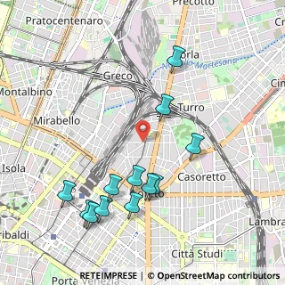 Mappa Piazza Morbegno, 20125 Milano MI, Italia (1.0975)