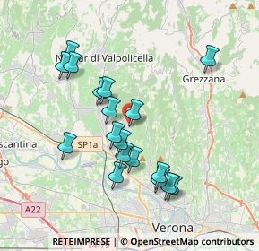 Mappa Via Giuseppe Verdi, 37024 Montericco VR, Italia (3.485)