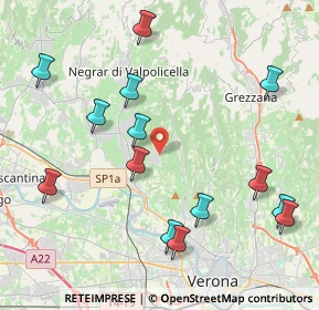 Mappa Via Giuseppe Verdi, 37024 Montericco VR, Italia (4.72857)