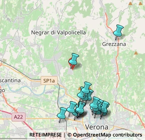 Mappa Via Giuseppe Verdi, 37024 Montericco VR, Italia (4.8525)