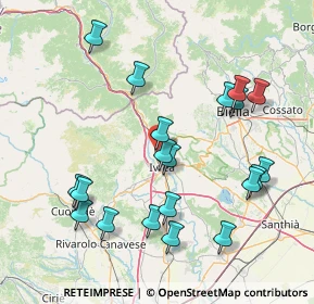 Mappa Vicolo Milano, 10016 Montalto Dora TO, Italia (16.722)