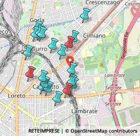 Mappa Via Carnia, 20132 Milano MI, Italia (0.9125)