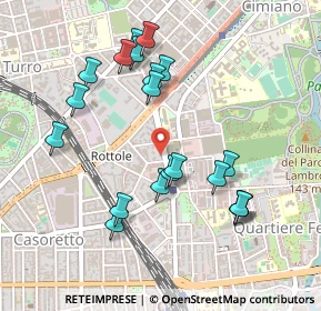 Mappa Via Carnia, 20132 Milano MI, Italia (0.4825)