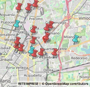 Mappa Via Carnia, 20132 Milano MI, Italia (1.96059)