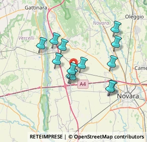 Mappa Via Provinciale, 28060 Mandello Vitta NO, Italia (6.02231)