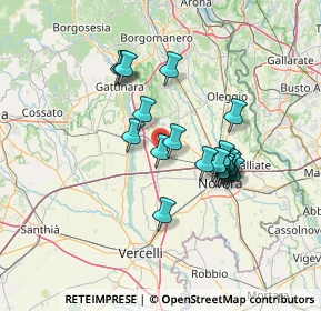 Mappa Via Provinciale, 28060 Mandello Vitta NO, Italia (11.465)