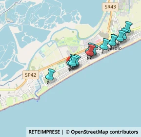 Mappa Via B. Longhena, 30016 Lido di Jesolo VE, Italia (1.53929)