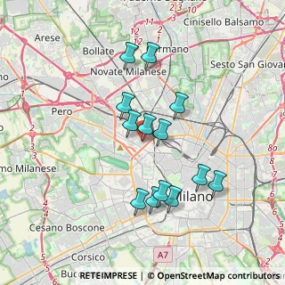 Mappa Via Giuseppe Cuzzi, 20155 Milano MI, Italia (3.24923)