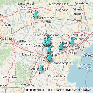 Mappa Via Pralunghi, 35011 Campodarsego PD, Italia (10.07182)