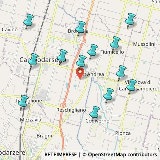 Mappa Via Pralunghi, 35011 Campodarsego PD, Italia (2.35231)