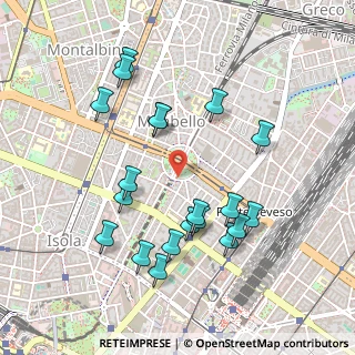Mappa Piazza Carbonari, 20125 Milano MI, Italia (0.492)