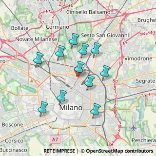 Mappa Piazza Carbonari, 20125 Milano MI, Italia (3.18)