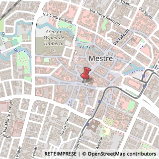 Mappa Piazza Erminio Ferretto, 108, 30171 Venezia, Venezia (Veneto)