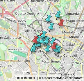 Mappa Via Giovanni Duprè, 20155 Milano MI, Italia (1.16)