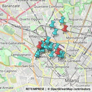 Mappa Via Giovanni Duprè, 20155 Milano MI, Italia (1.16)