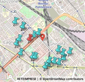 Mappa Via Giovanni Duprè, 20155 Milano MI, Italia (0.551)