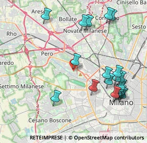 Mappa Via Benedetto Croce, 20151 Milano MI, Italia (4.7095)