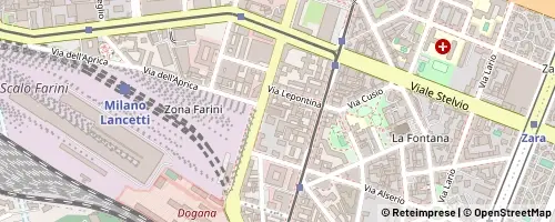 Mappa Milán