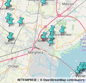 Mappa Via Gino Allegri, 30174 Venezia VE, Italia (6.056)