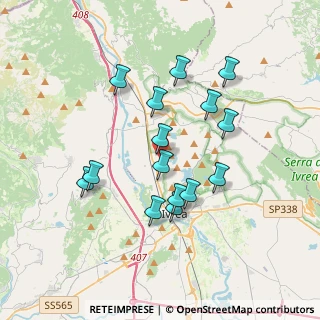 Mappa Via Chiaverotti, 10016 Montalto Dora TO, Italia (3.27067)