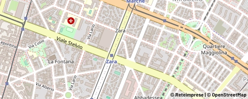 Mappa Mailand