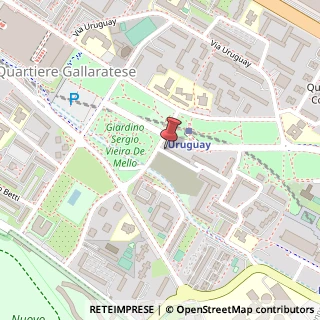 Mappa Via Adolfo Omodeo, 1, 20151 Milano, Milano (Lombardia)