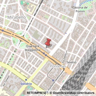 Mappa Via Stresa,  6, 20125 Milano, Milano (Lombardia)