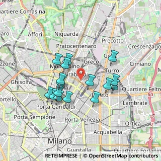 Mappa Via Privata Meina, 20125 Milano MI, Italia (1.52563)