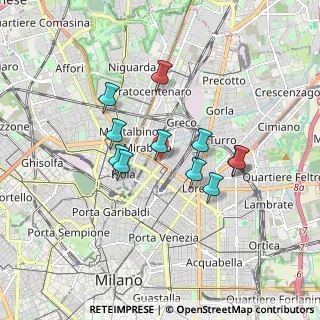 Mappa Via Privata Meina, 20125 Milano MI, Italia (1.42455)