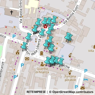 Mappa Piazza Martiri della Libertà, 30035 Mirano VE, Italia (0.0468)