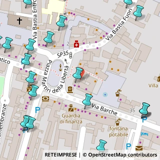 Mappa Piazza Martiri della Libertà, 30035 Mirano VE, Italia (0.1095)